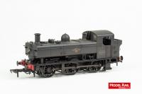 KMR-305B Rapido Class 16XX Steam Locomotive number 1628 in BR Black with Late Crest and 6C Croes Newydd shedplate - weathered finish